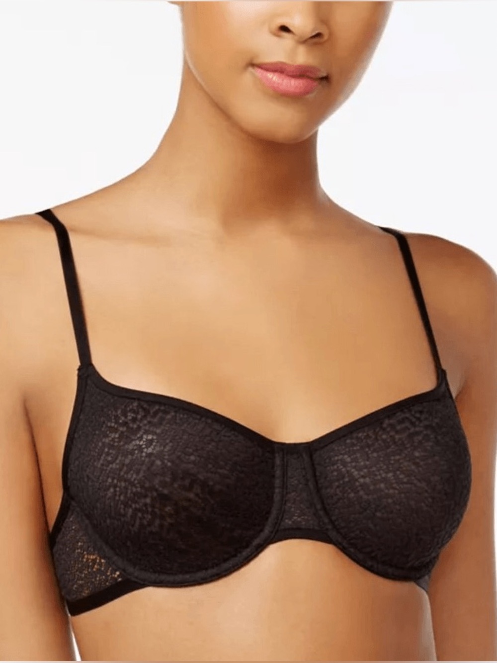 DKNY Modern Lace Unlined Demi Bra